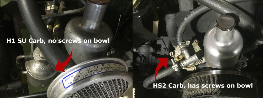H1 or HS2 carbs
