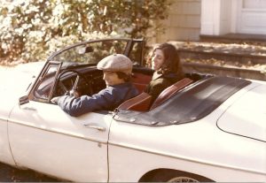 amy-and-dave-in-1966-mgb